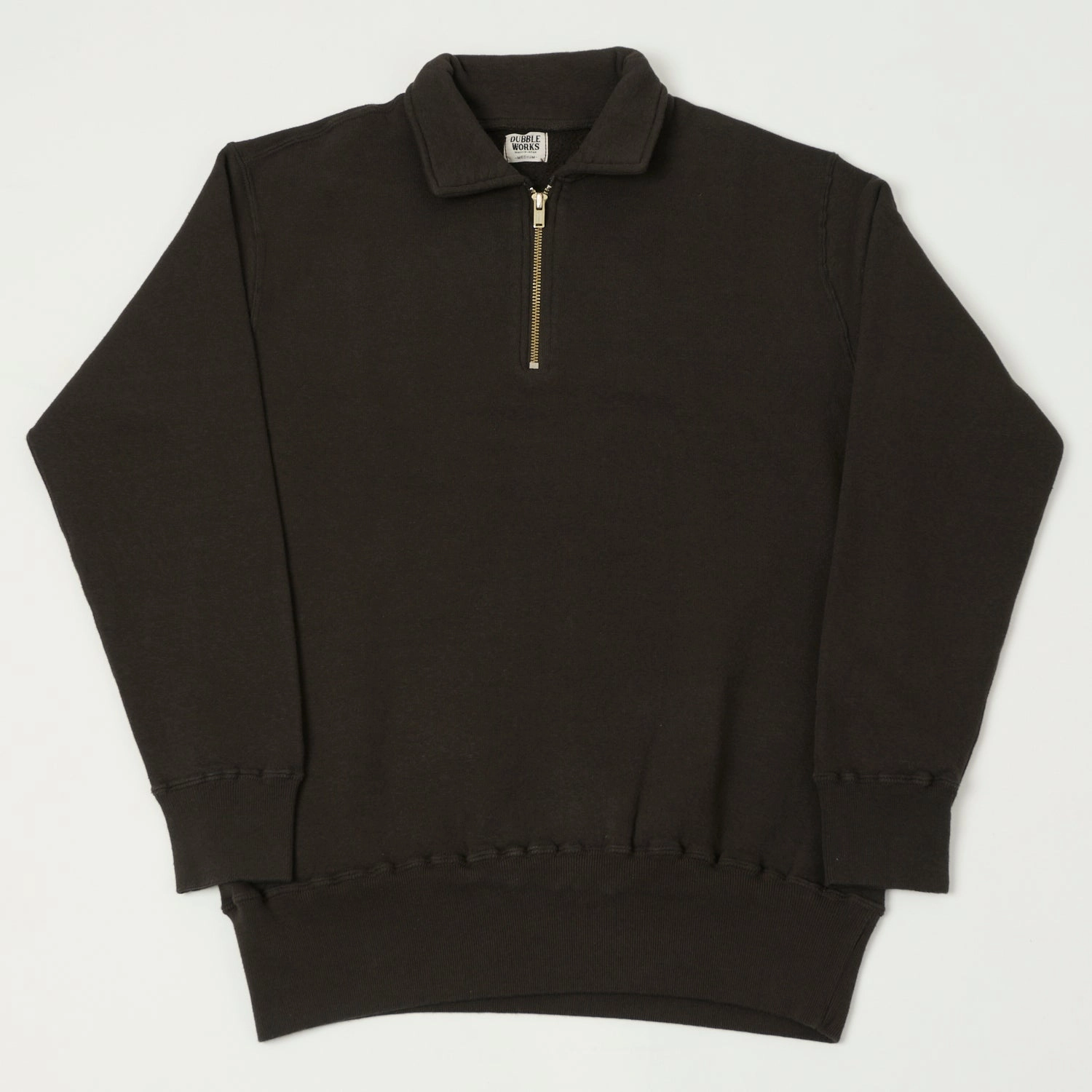Dubbleworks Tsuriami Quarter Zip Sweatshirt - Sumikuro Cold Weather Protection