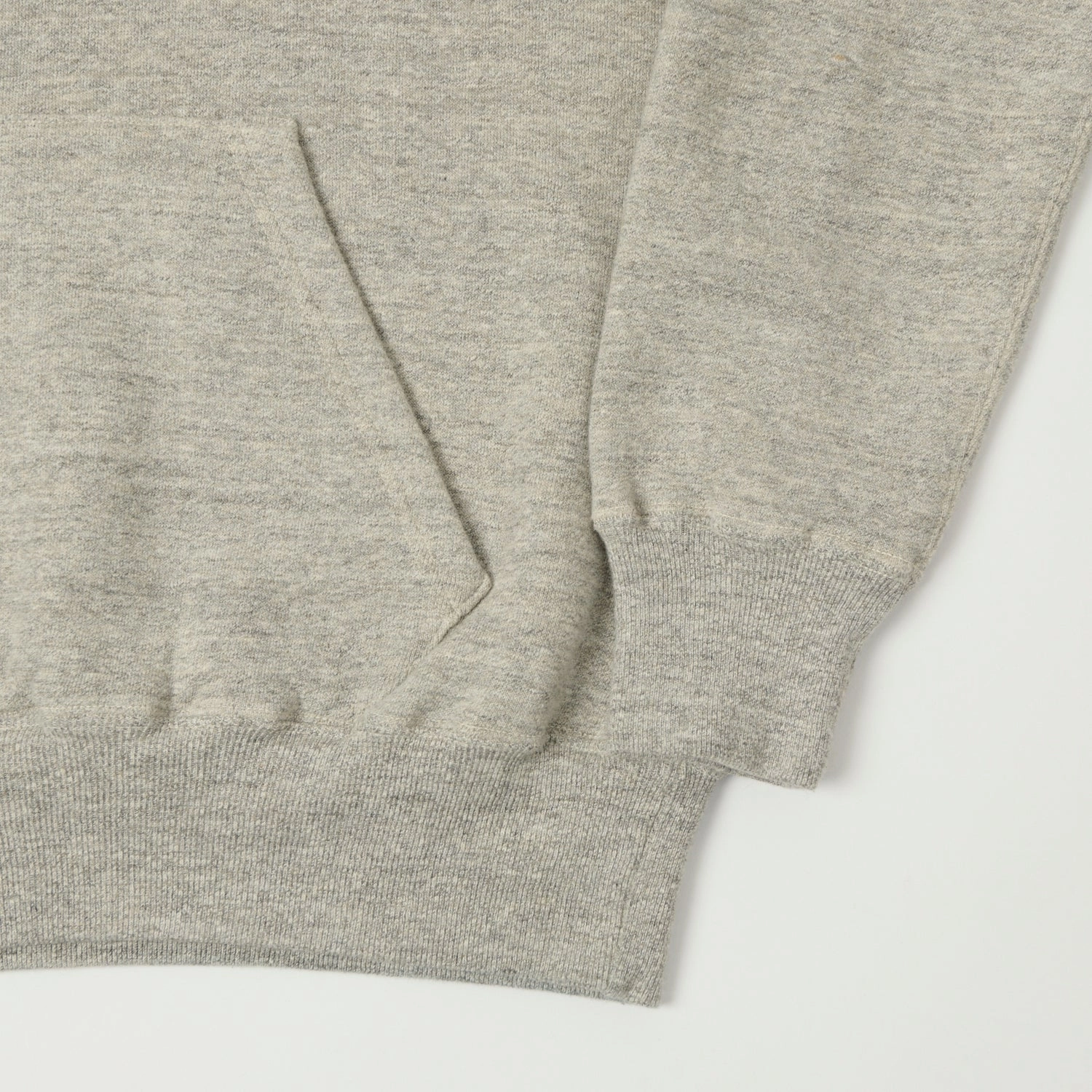 Rough texture Dubbleworks Tsuriami Sweat Hoodie - Heather Grey
