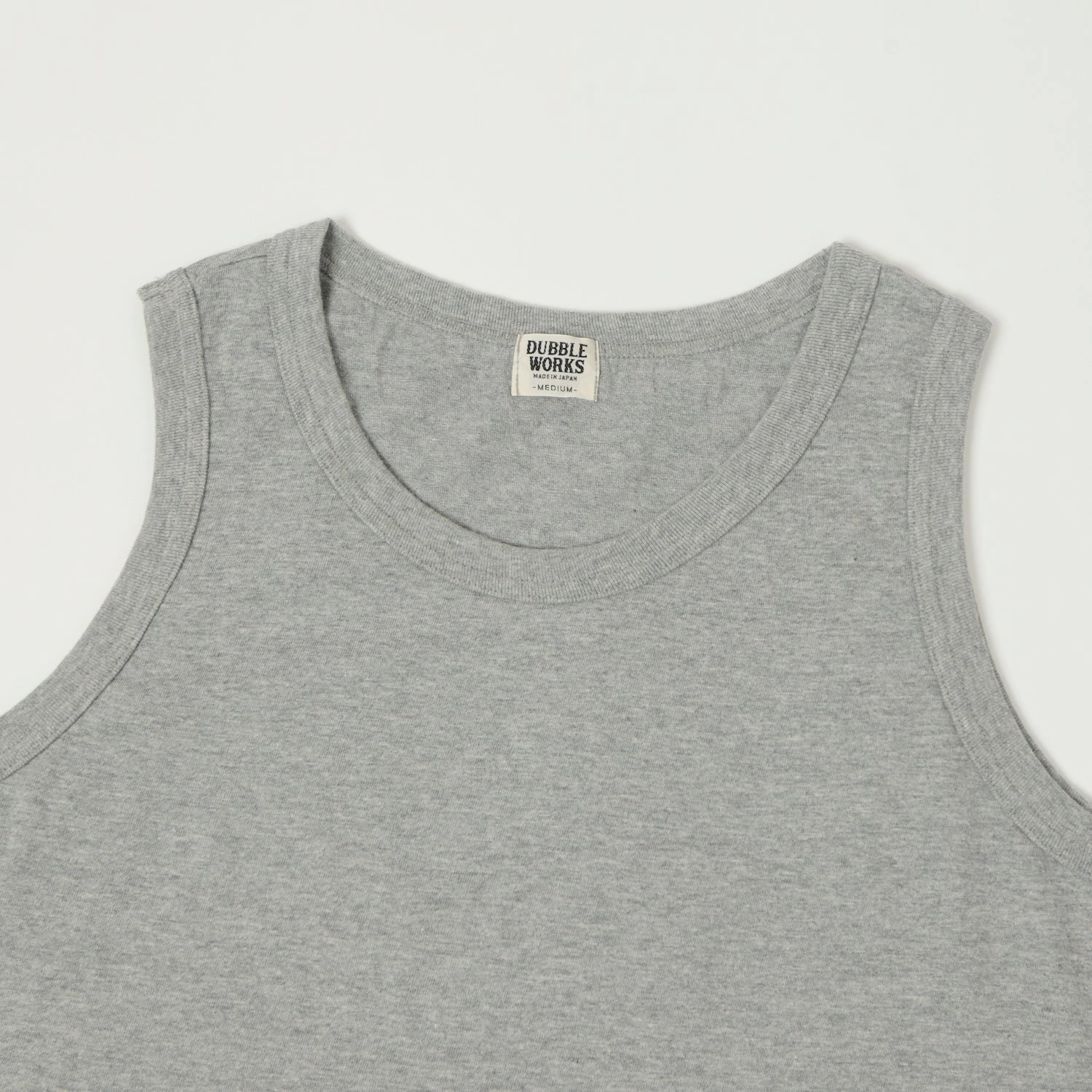 Dubbleworks Basic Tank Top - Heather Grey Everyday Look
