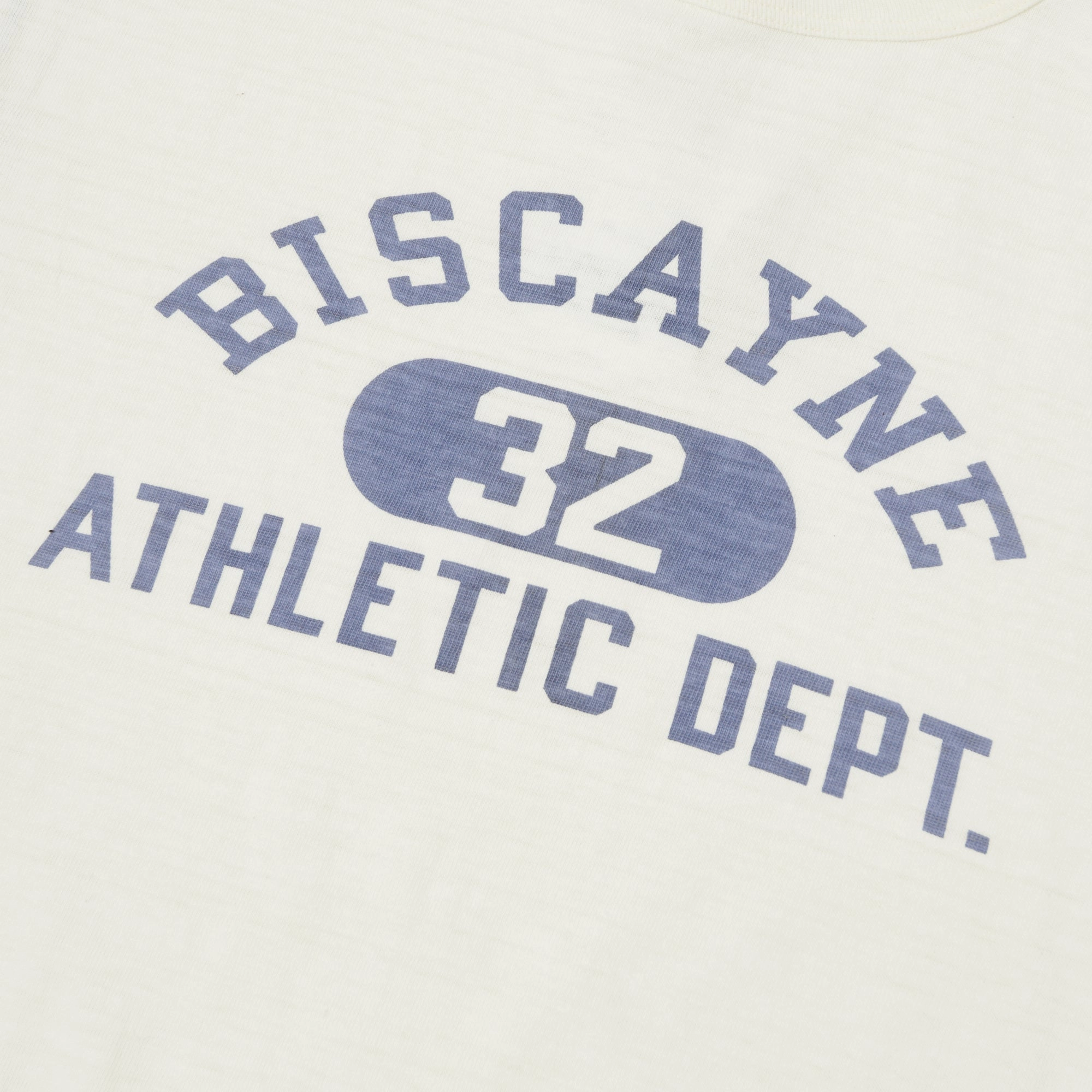 Warehouse & Co 4800 'Biscayne' Baseball T-Shirt - Cream/Bordeaux Layering Essential