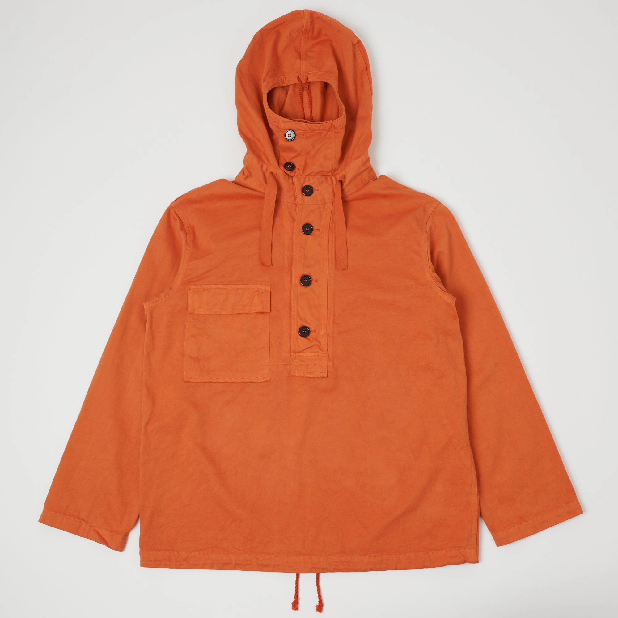 Breathable Shield Buzz Rickson's U.S. Navy Gas Protective Parka - Orange