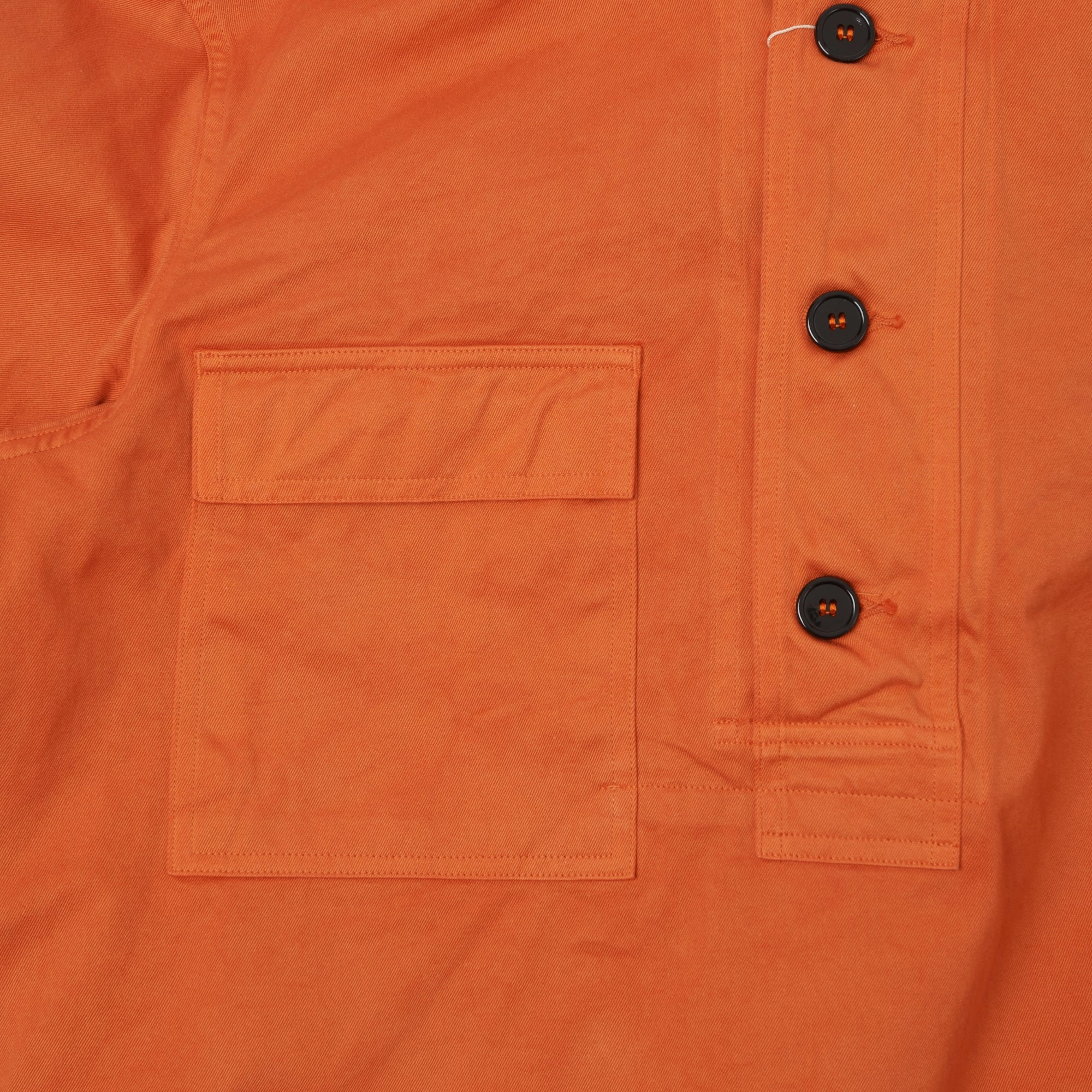 Buzz Rickson's U.S. Navy Gas Protective Parka - Orange Light Reflective Logos Product