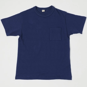 Airflow Mesh Panels Active Comfort Warehouse & Co 4601 Pocket T-Shirt - Navy