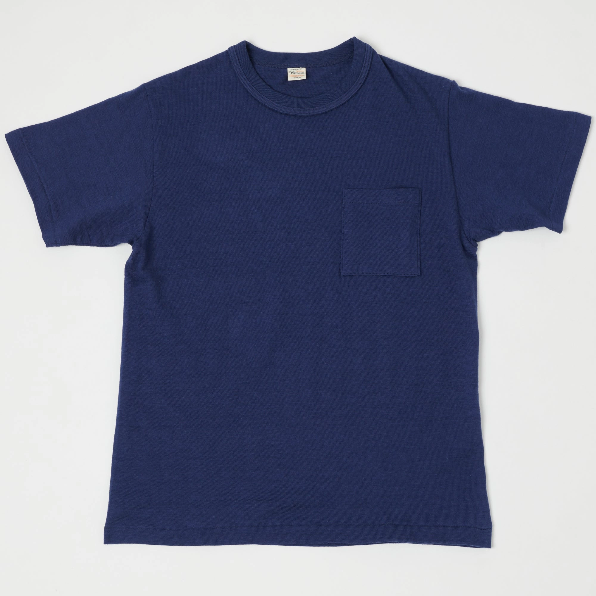 Airflow Mesh Panels Active Comfort Warehouse & Co 4601 Pocket T-Shirt - Navy