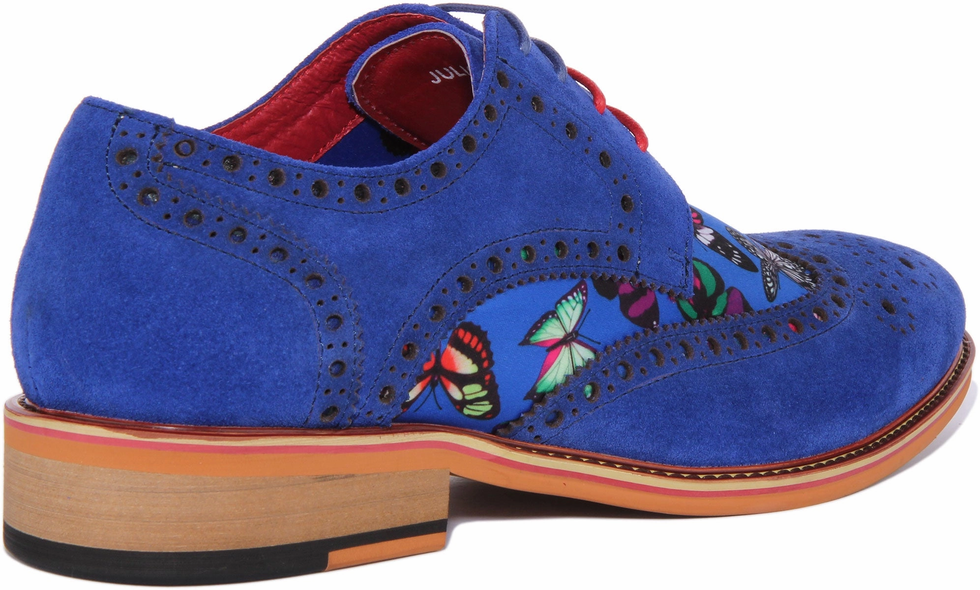 Justinreess England Julio In Navy For Men Chamber Concert Foot alignment