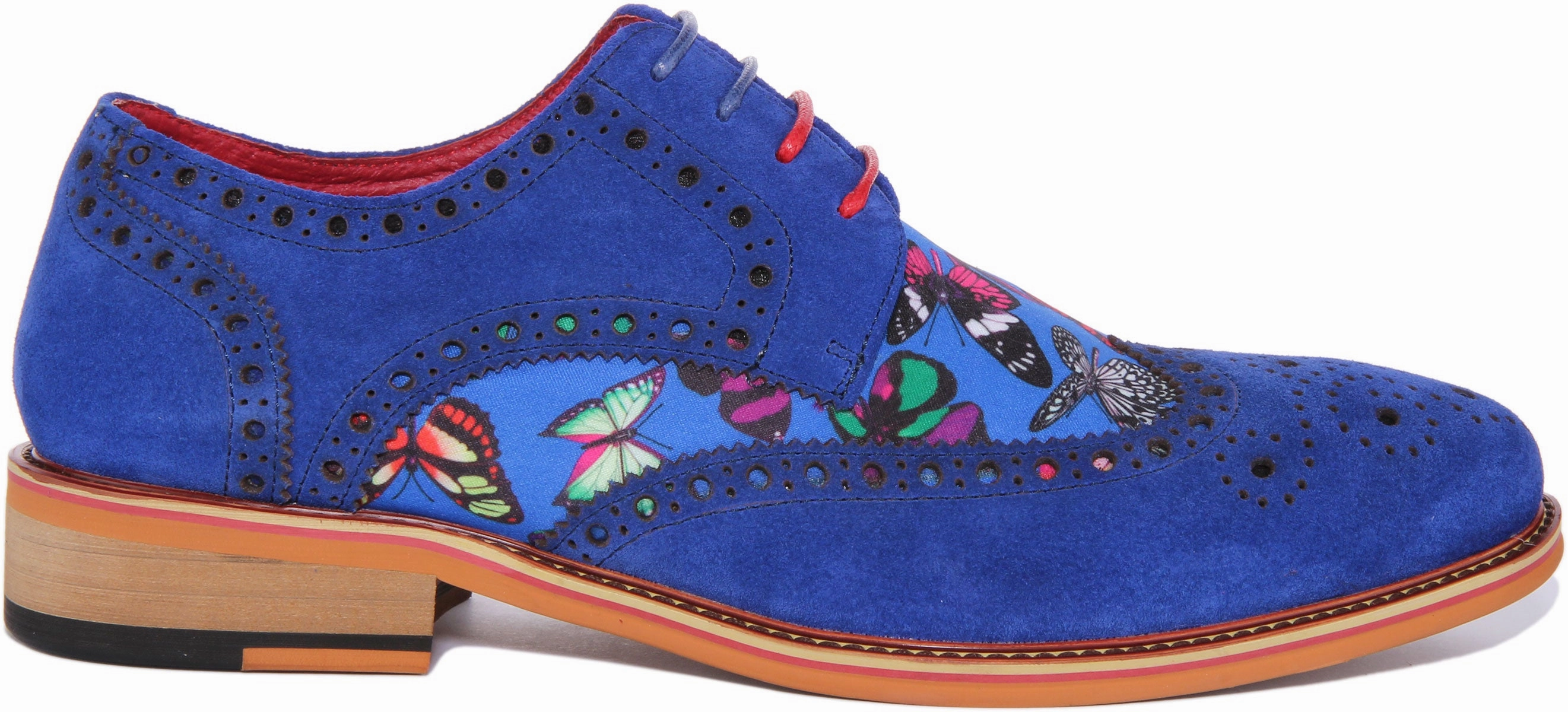 Justinreess England Julio In Navy For Men Monk Strap Style