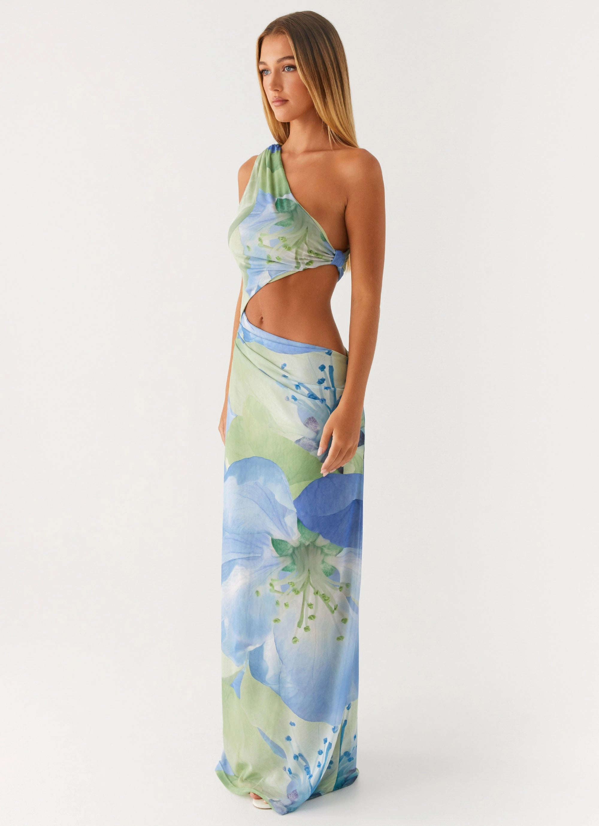 Wilder Maxi Dress - Flower Print Shared Glow Vibrant patterned dress