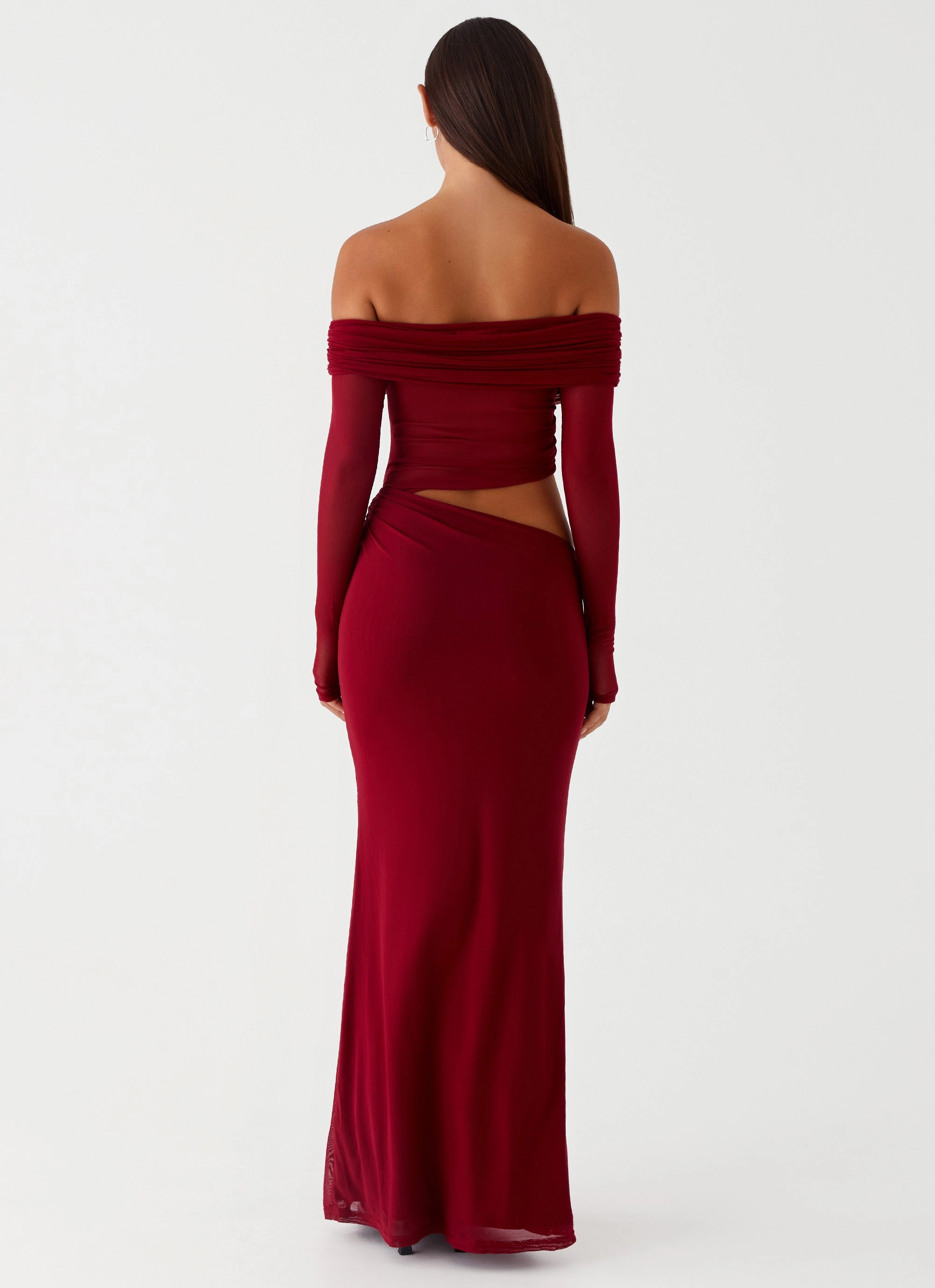 Emery Maxi Dress - Cherry Red Weekend Favorite Trendy pick