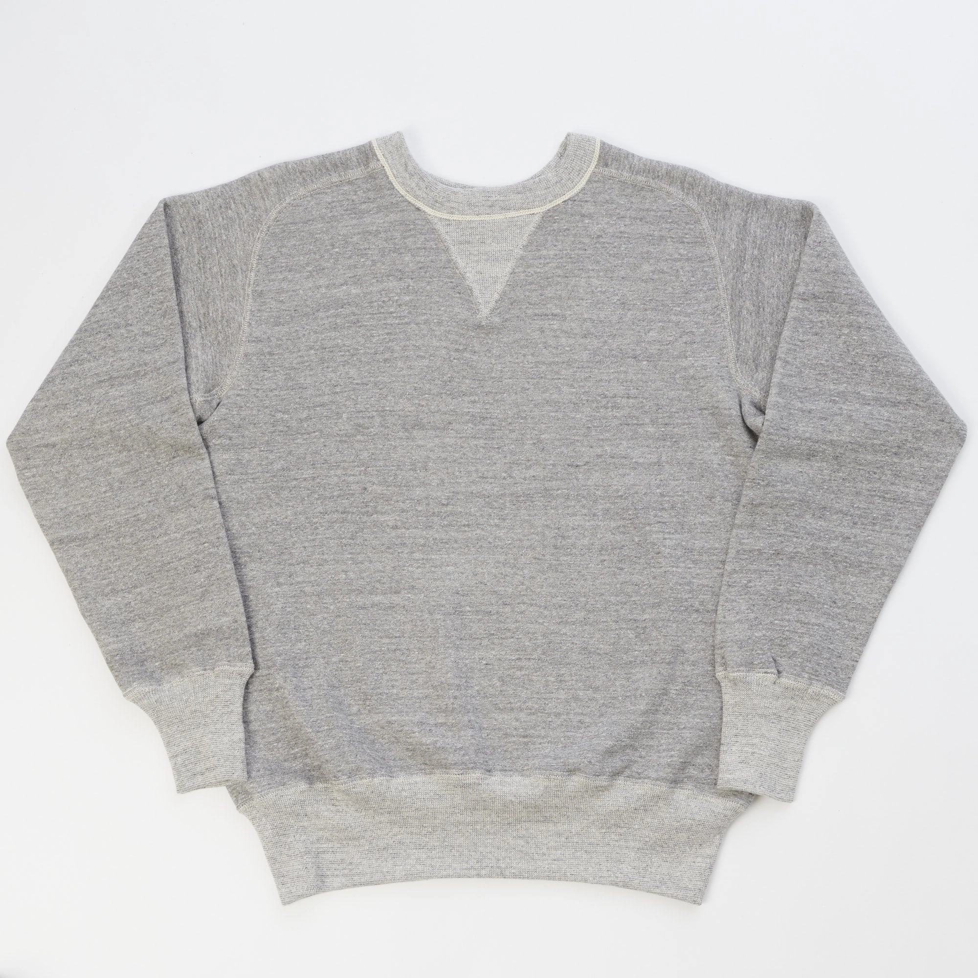 Warehouse & Co 404 Freedom Sleeve Sweatshirt - Heather Grey Cozy Wear Trendy Colors