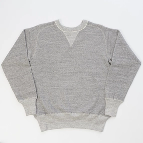 Warehouse & Co 404 Freedom Sleeve Sweatshirt - Heather Grey Cozy Wear Trendy Colors