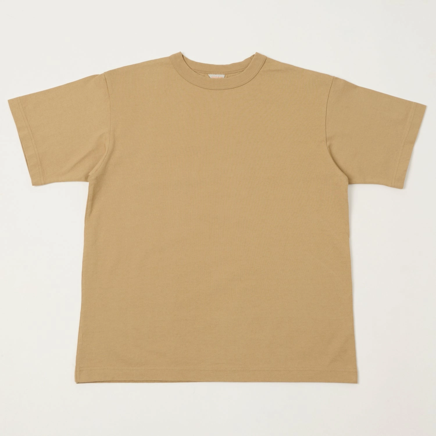 FilMelange 'Alderson' Air Spinning Tenjiku Tee - Camel Oeko Tex Certified