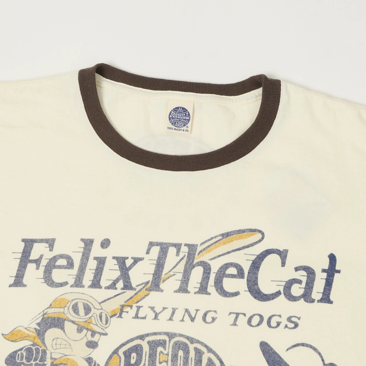 TOYS McCOY Felix The Cat 'Beck' Johnny Ringer T-Shirt - Off White Versatile Design