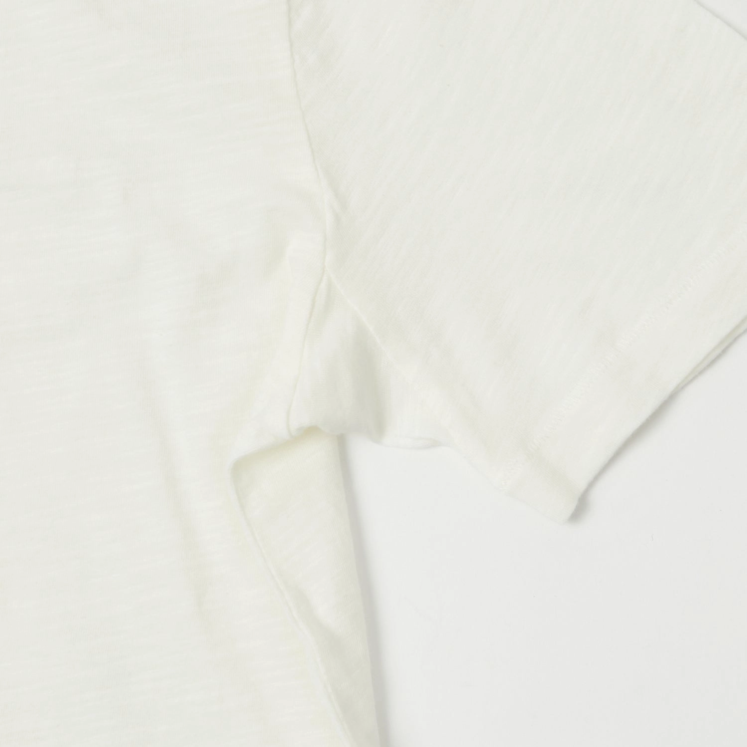 Merz b. Schwanen 'Good Basics' SCT04 Pima Slub Cotton Tee - White Comfy Wardrobe