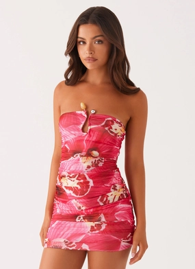 Comfy and Relaxed spring outfit Rudy Mini Dress - Orchid Pink