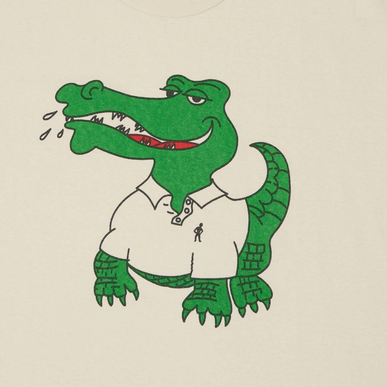Stylish Warehouse & Co 4064 'Crocodile' T-Shirt - Cream