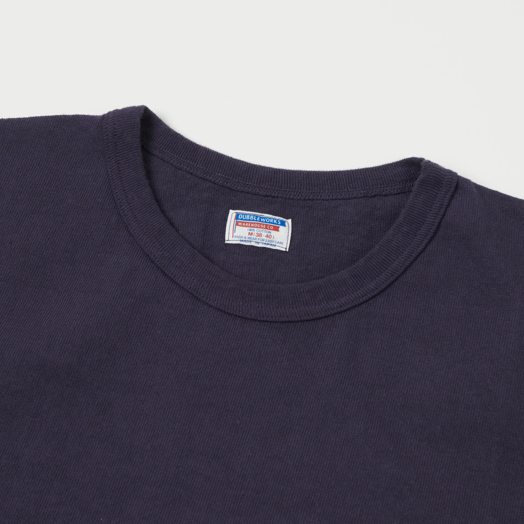 Comfort Fit Design Dubbleworks Heavy Fabric Pocket Tee - Navy