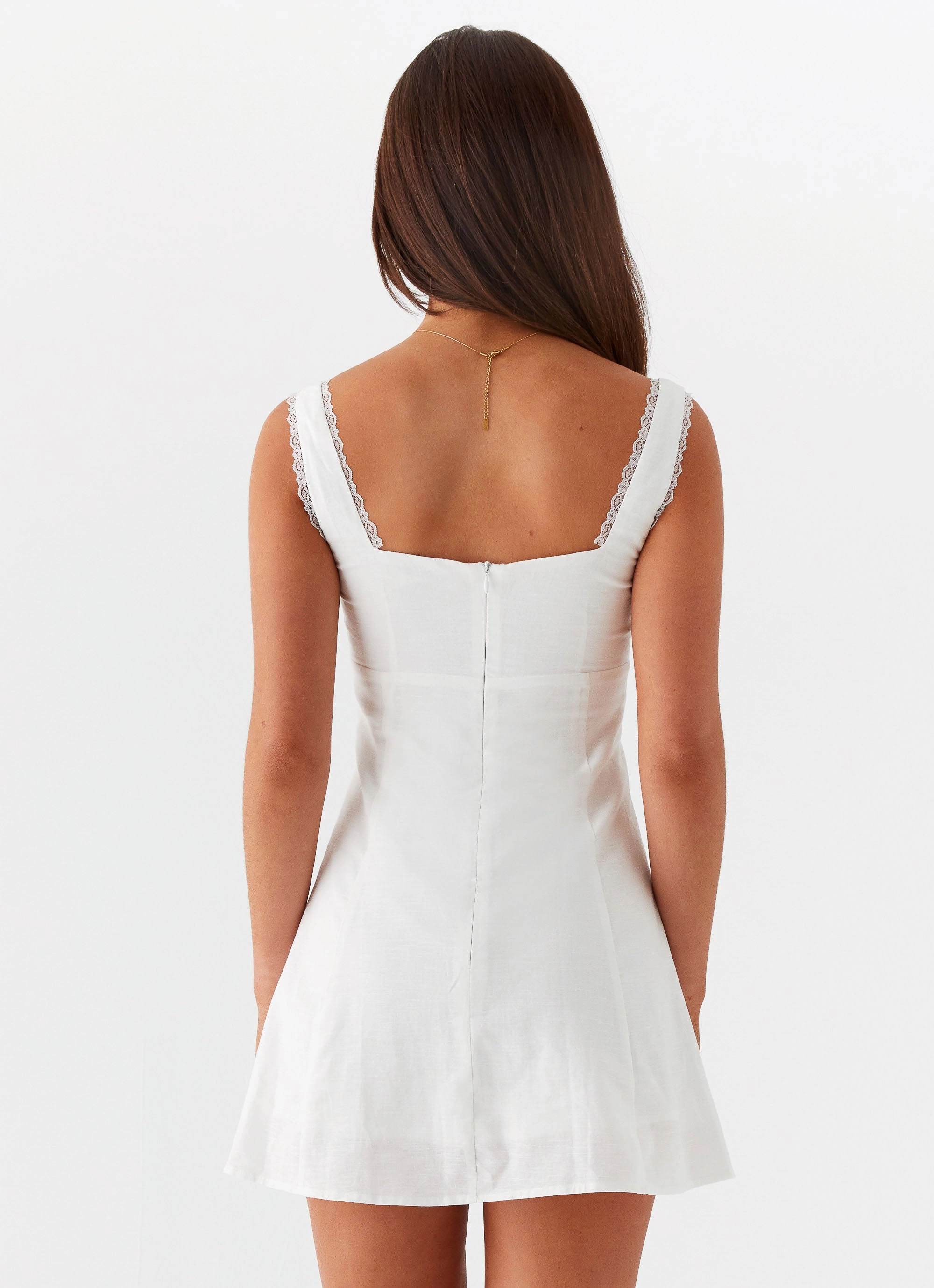 Subtle Glam Rowena Mini Dress - White