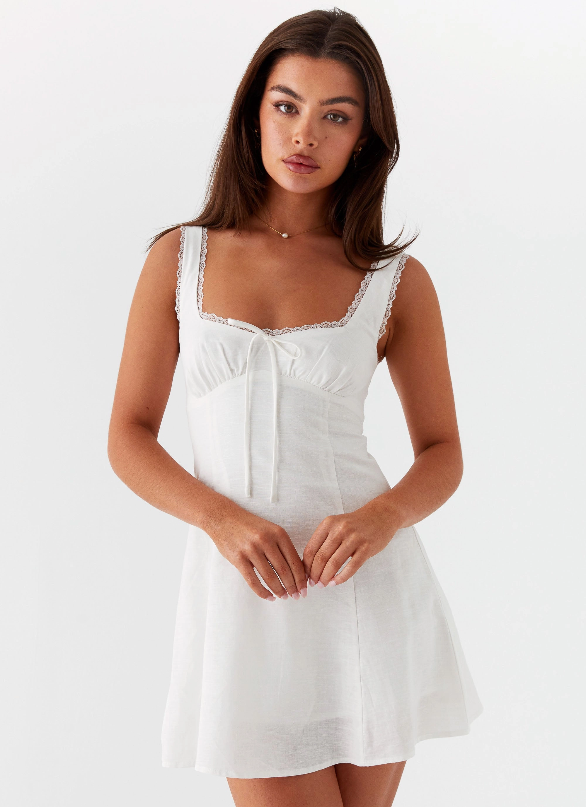 Day Magic Rowena Mini Dress - White