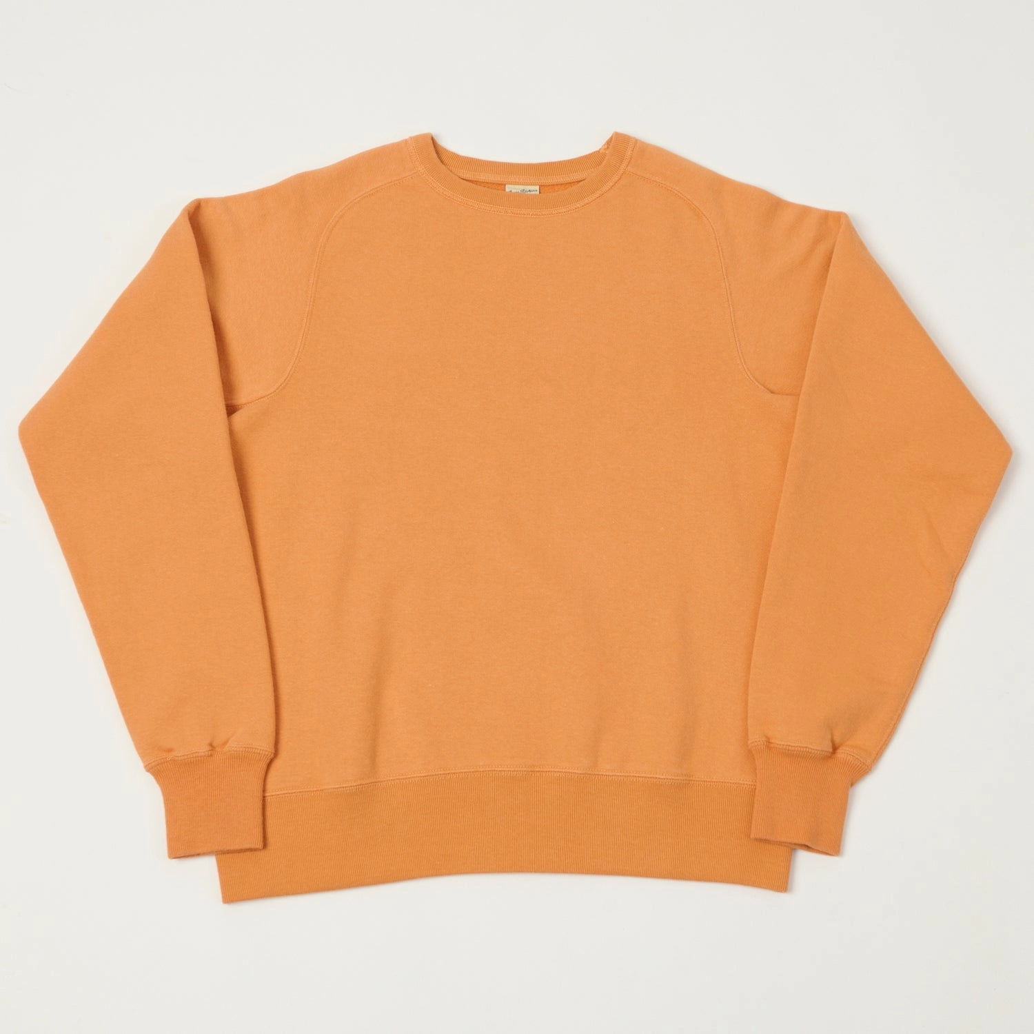 Buzz Rickson's Raglan Sleeve Freedom Sweatshirt - Orange Men's
