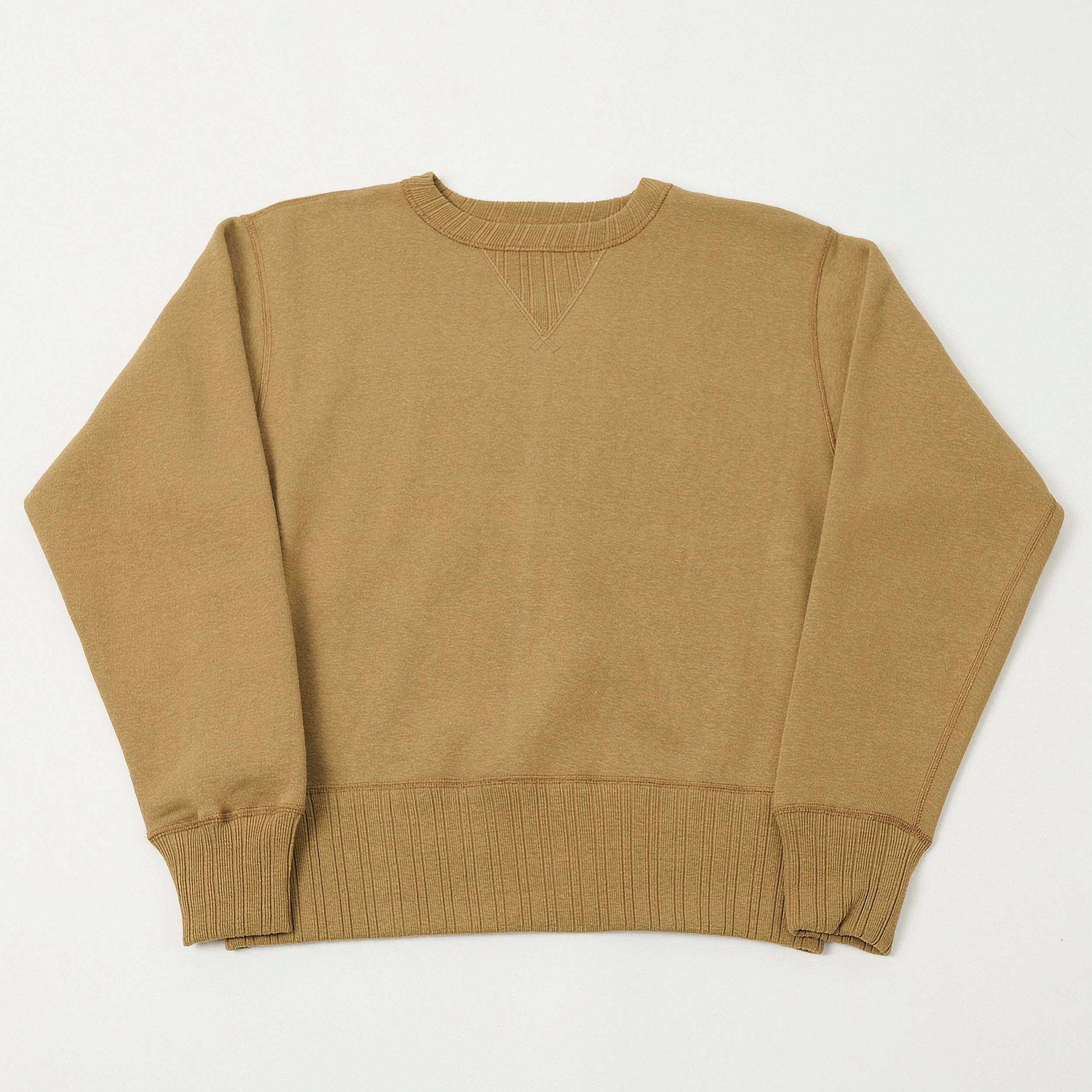 Soft Comfort Full Count 3741 'Mother Cotton' Sweatshirt - Beige