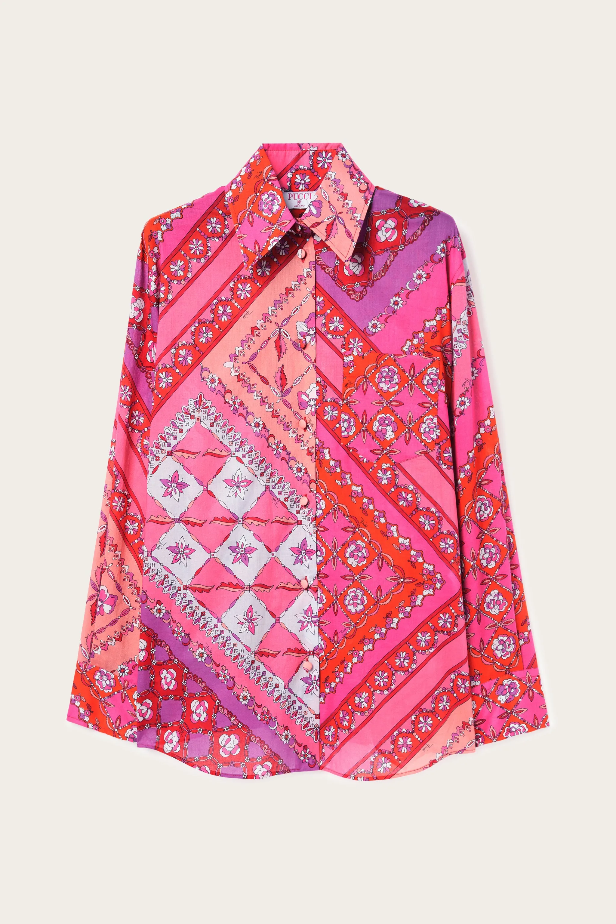 Festa Print Shirt Bold Print