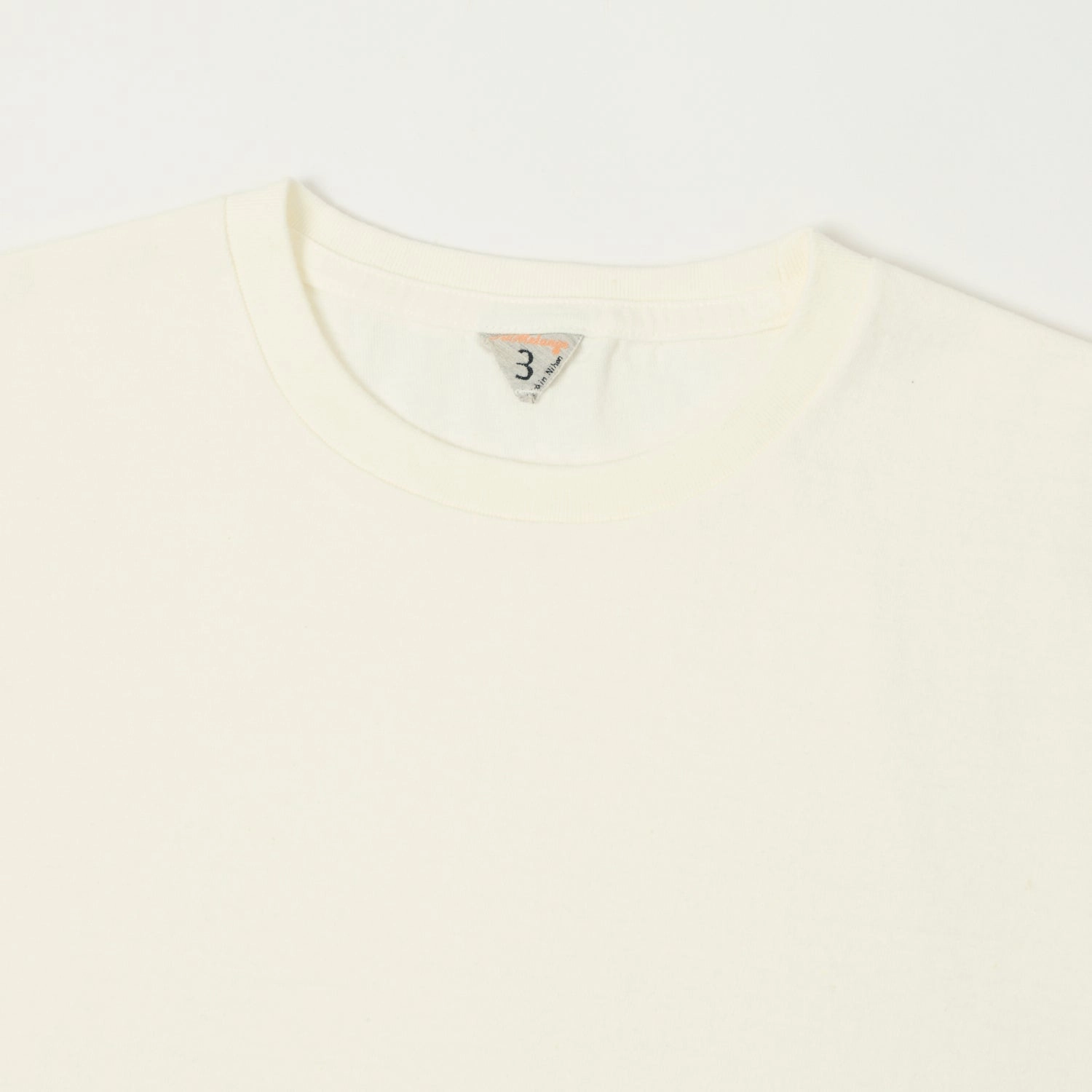 Athletic Fit Wrinkle-Free FilMelange 'Dos' Short Sleeve Tee - White