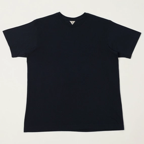 FilMelange 'Miles' Newlinda Tenjiku Tee - Dark Navy Streetwear attitude Non Toxic Materials