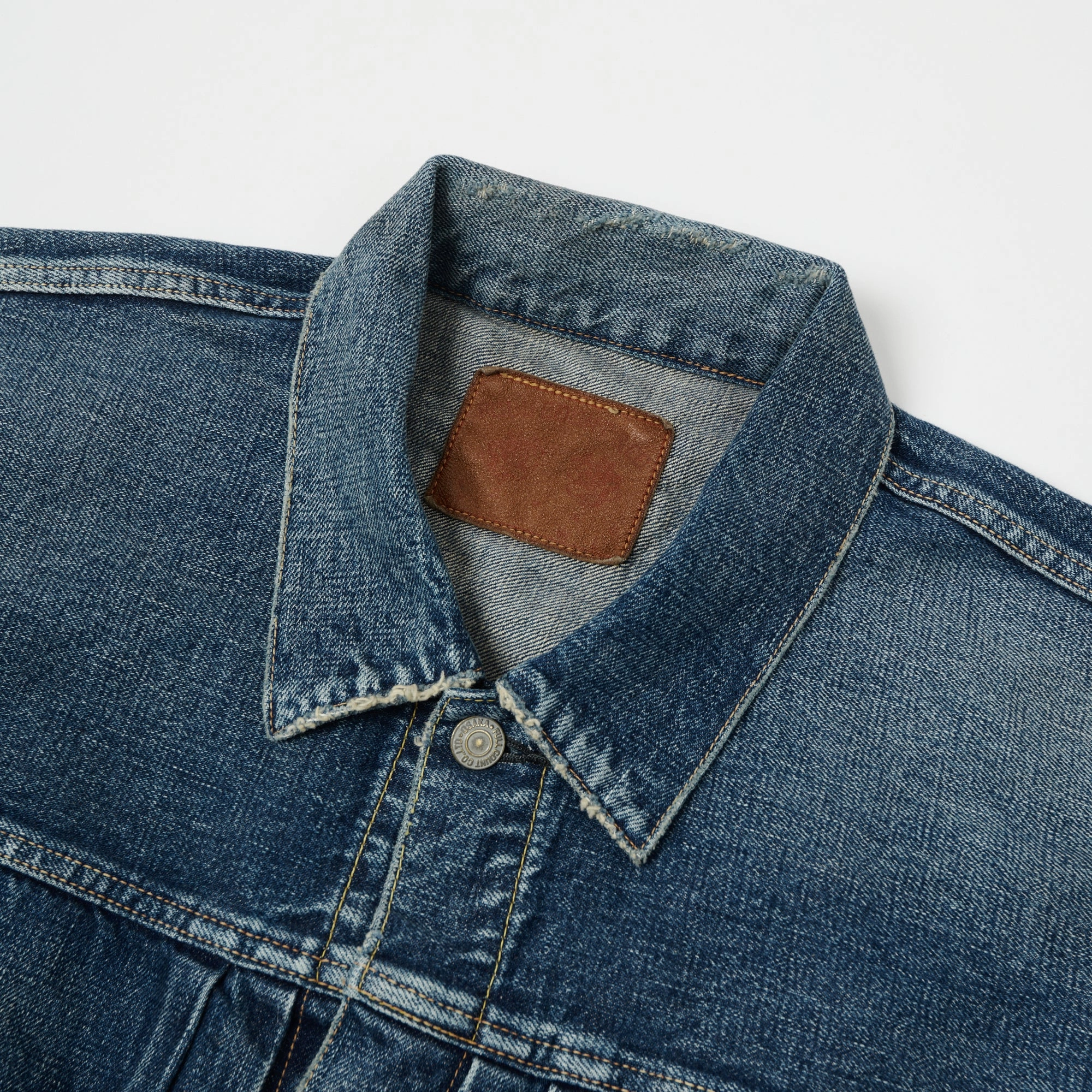 Full Count 2102 13.75oz Type II Denim Jacket - 'Dartford' Wash Promise Water Resistant