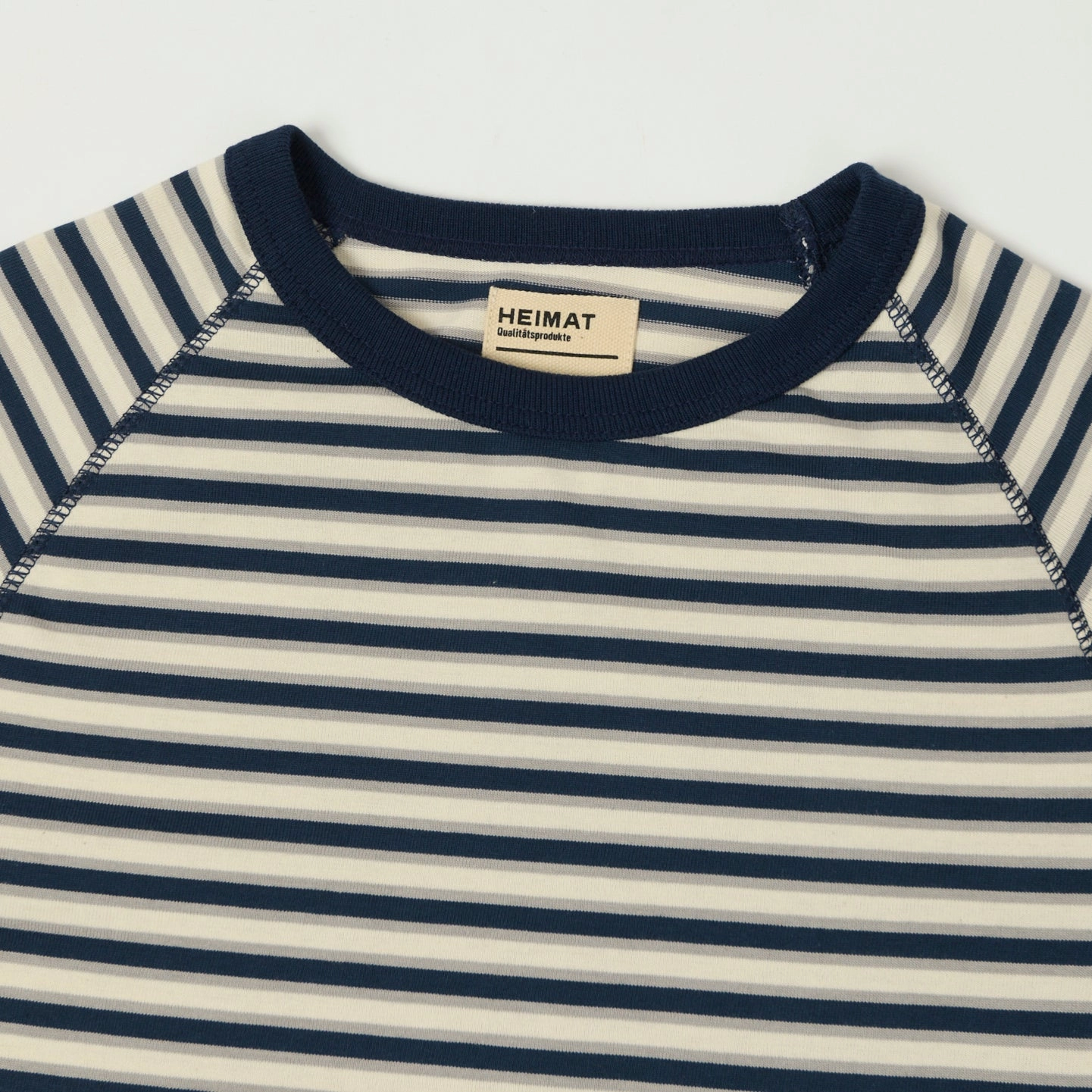 Quick Fit Design Comfy Wear Fit Heimat Boy Scout T-Shirt - Ink/Battleship Grey/Seashell