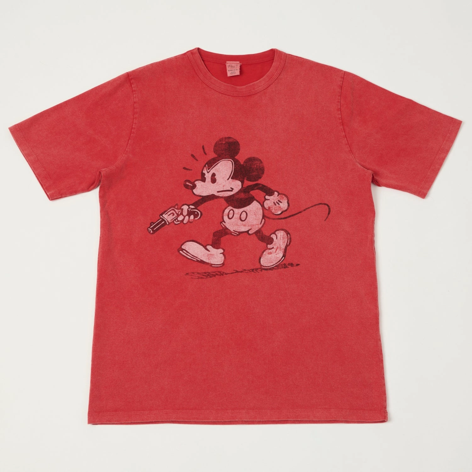 Trendy Piece Flea-T 1950s 'Rebel Mickey' T-Shirt - Red