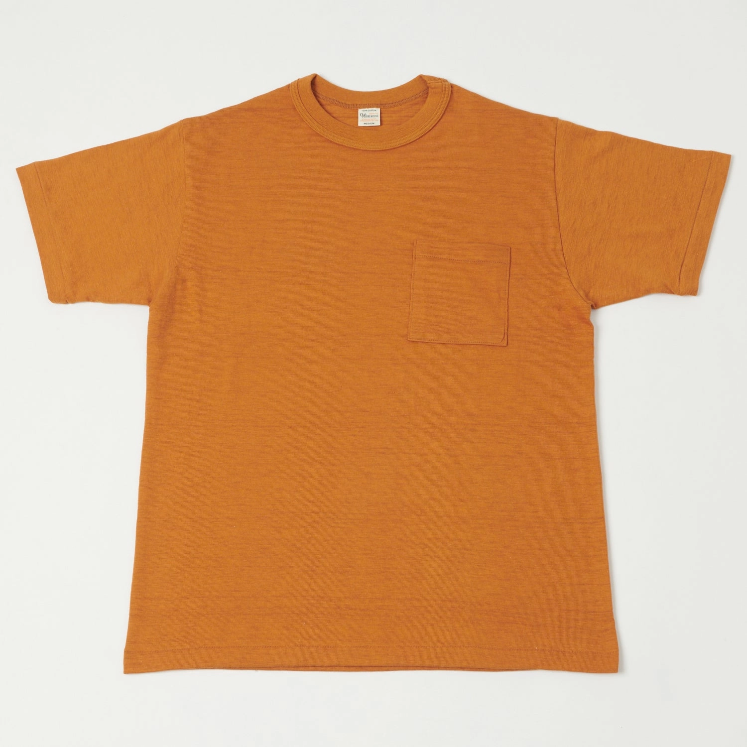Warehouse & Co 4601 Pocket T-Shirt - Dark Orange tall size