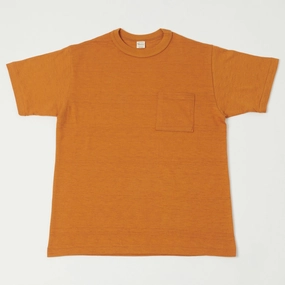 Warehouse & Co 4601 Pocket T-Shirt - Dark Orange tall size