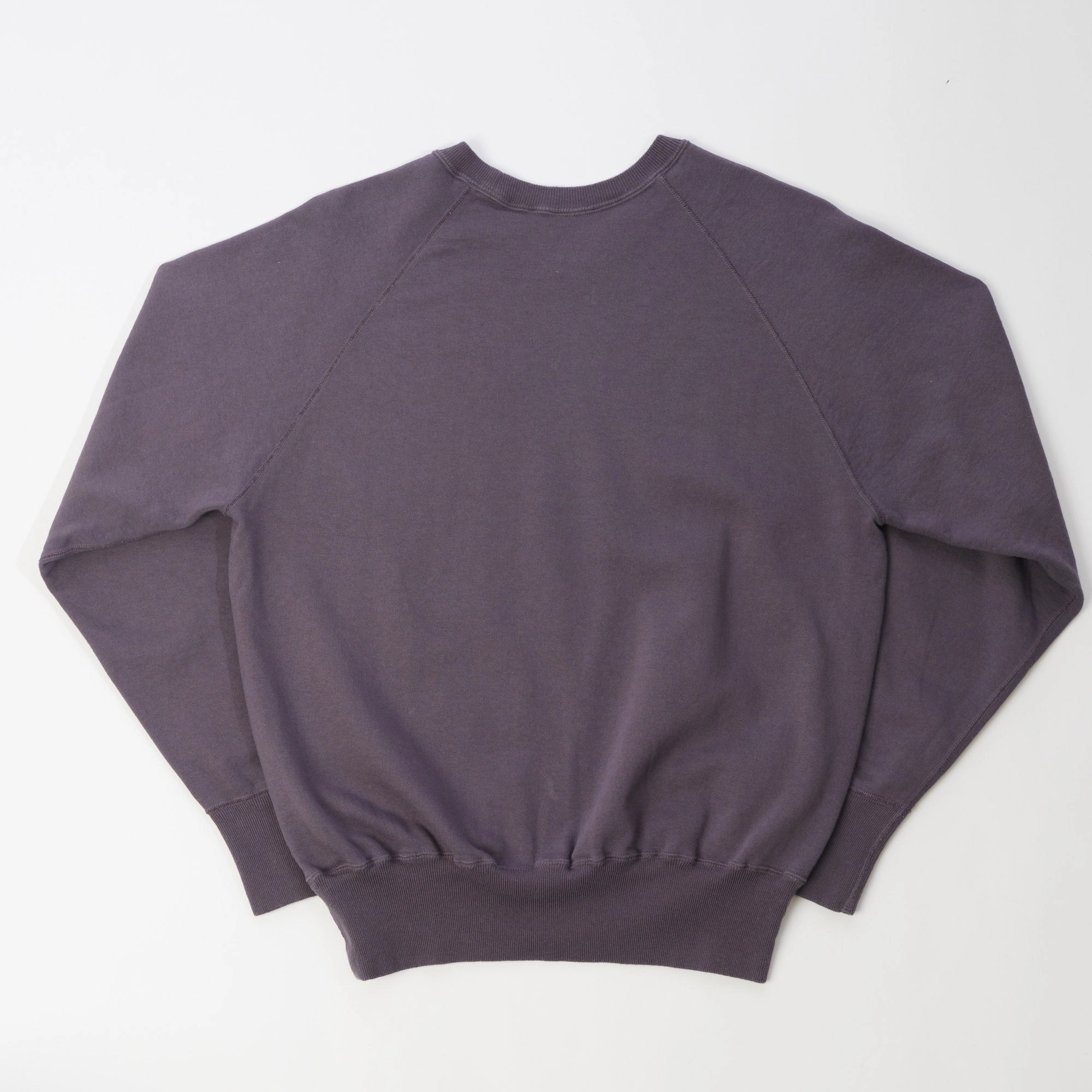Warehouse & Co 461 Raglan Sleeve Sweatshirt - Navy Thin
