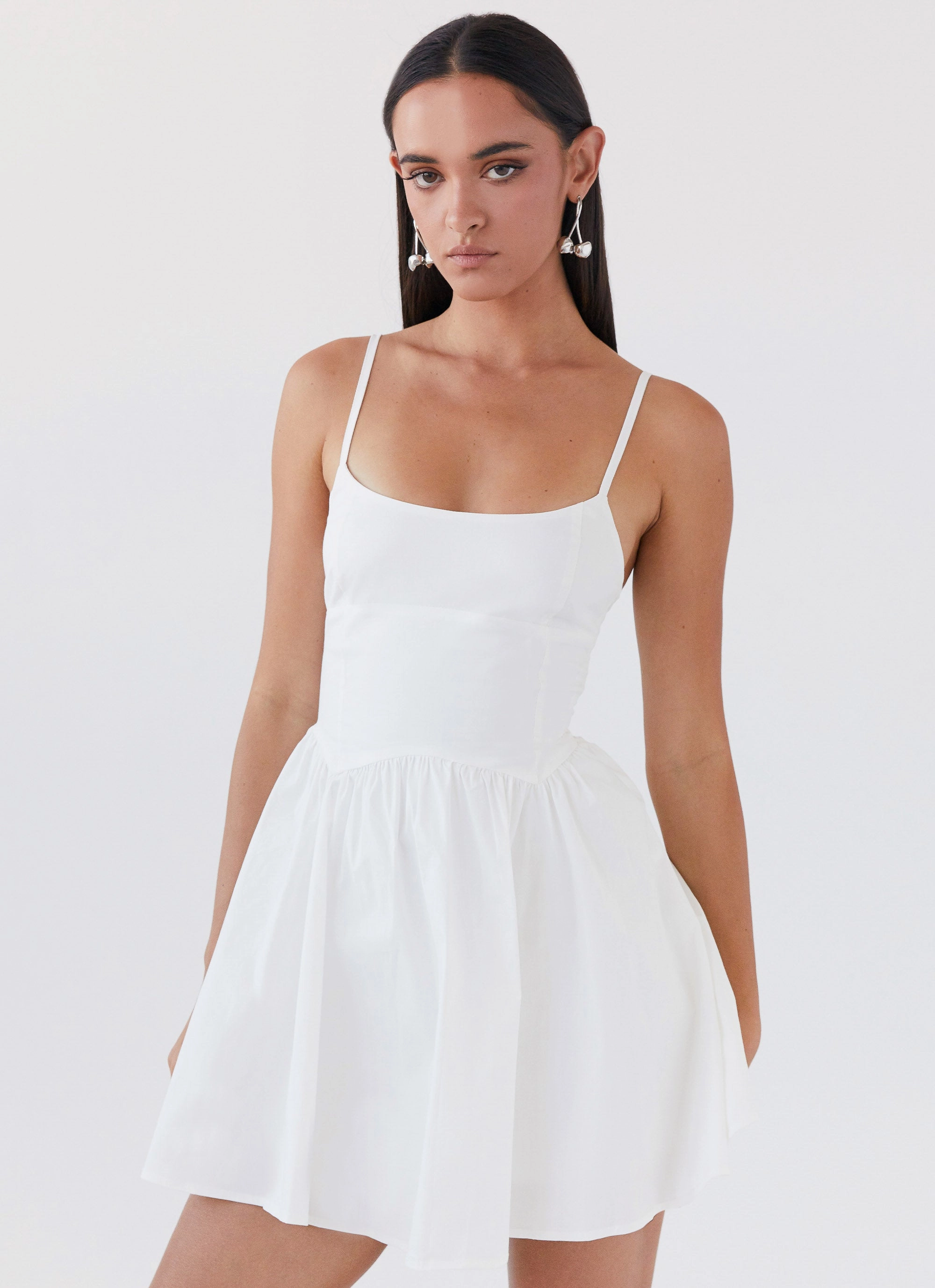Classic-style Tesoro Mio Mini Dress - White