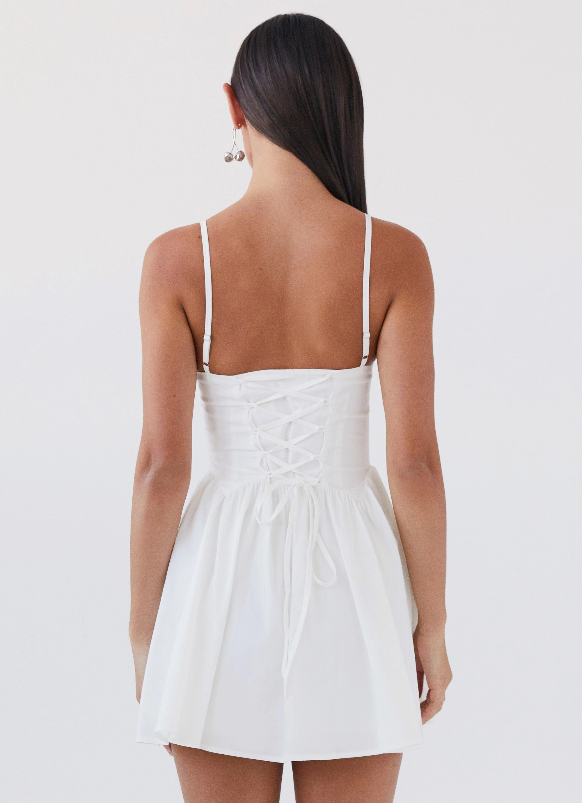 Tesoro Mio Mini Dress - White Comfortable Cut