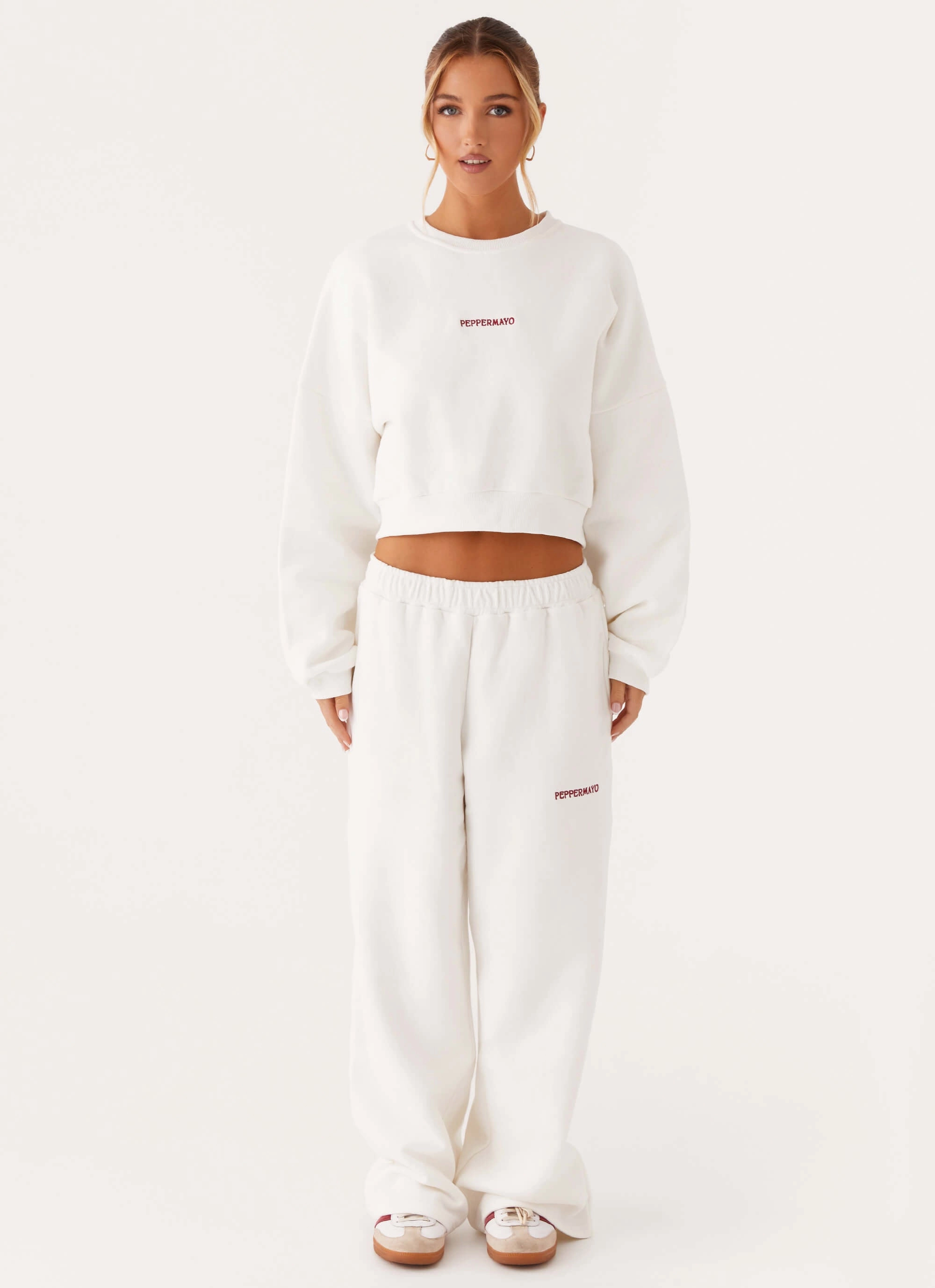 Chic Appeal Outfit Core Signature Sweatpants - Ivory