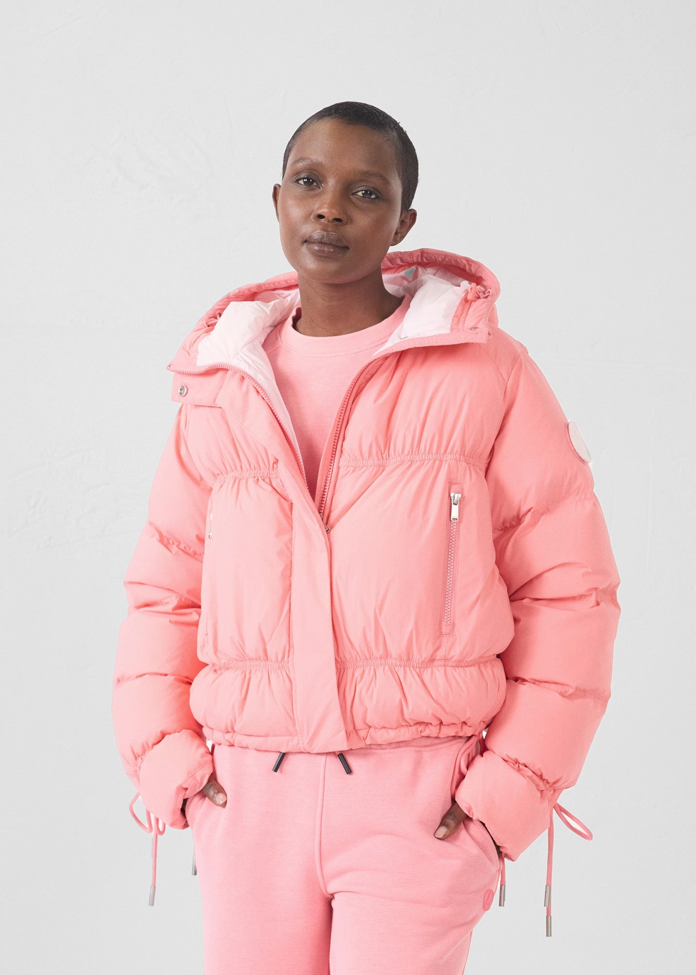 NonBulkyLayering Outer Chill Piece Veste Grand Froid esprit puffer Fuchsia vibrant Nami