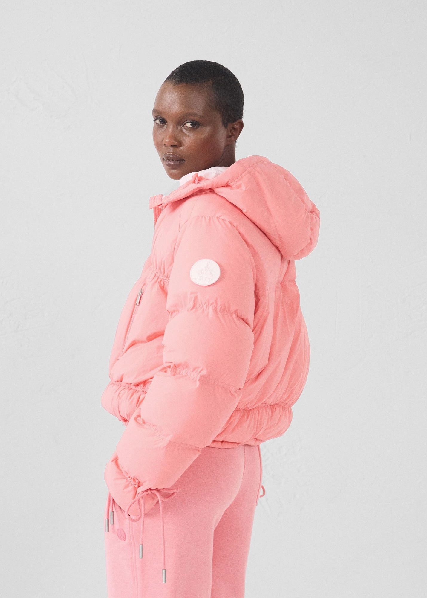 DurableStitching Veste Grand Froid esprit puffer Fuchsia vibrant Nami