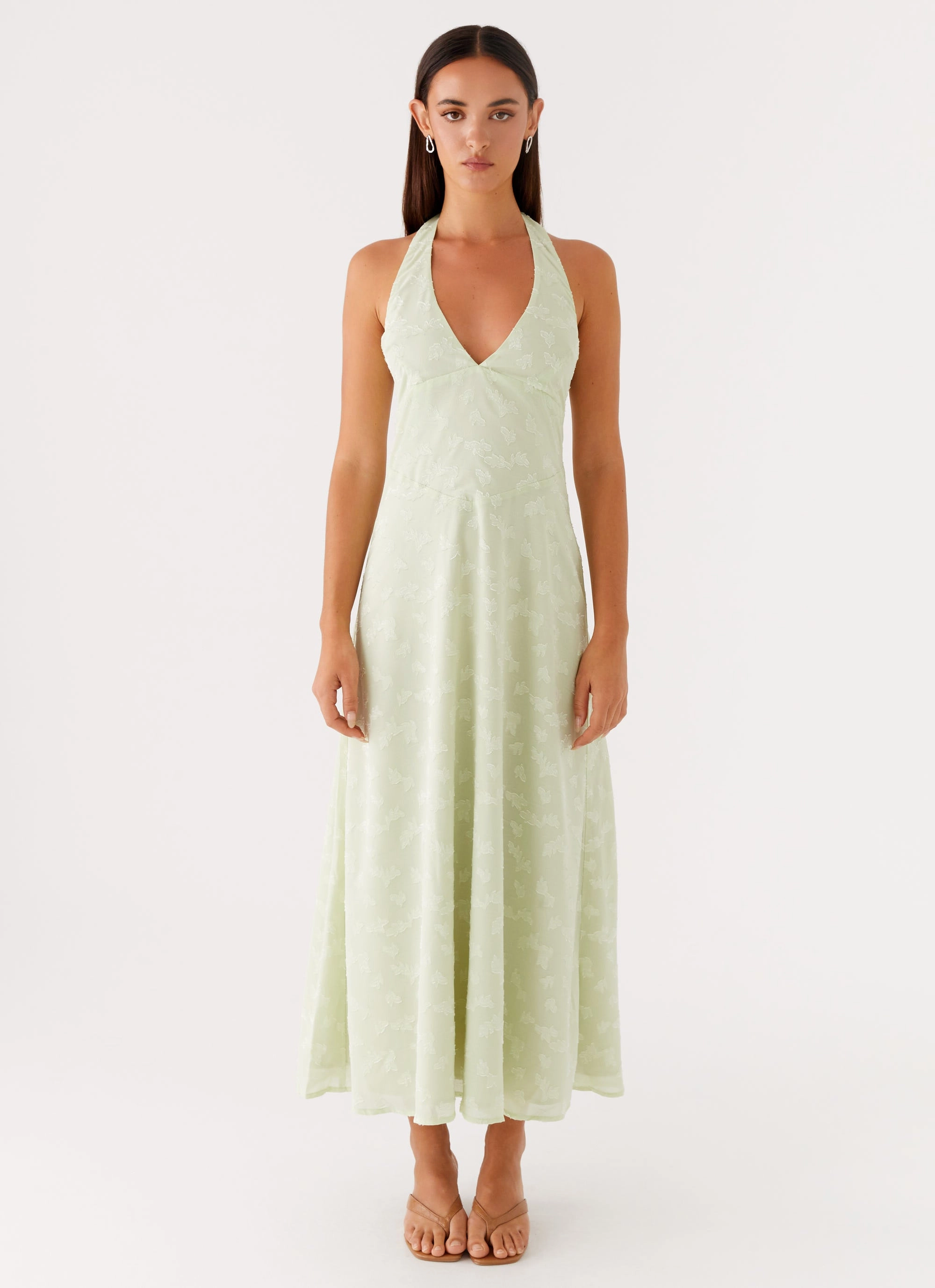 Francesca Midi Dress - Sage Versatile Layer Wear