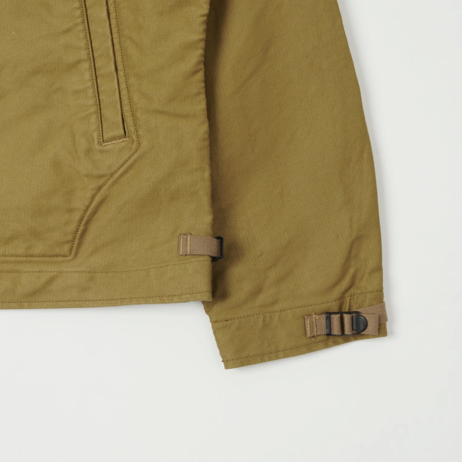 Freewheelers & Co Deck Worker Jacket - Khaki Beige formal dinner Layer Focused