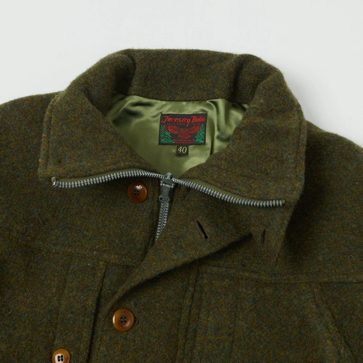 Core Look Protective Outerwear Freewheelers & Co Great Lakes 'Grizzly' Jacket - Grained Olive