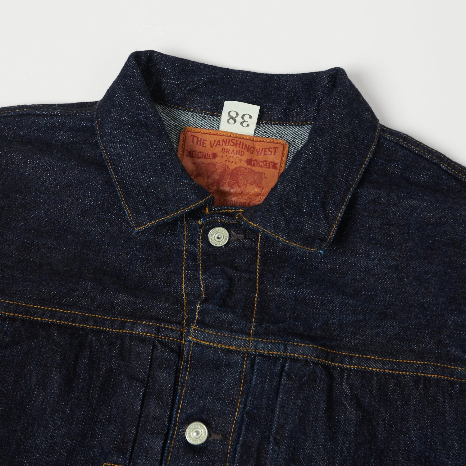 outdoor barbecue adults Freewheelers & Co The Vanishing West 506XX 1933 Type-I Denim Jacket - One Wash