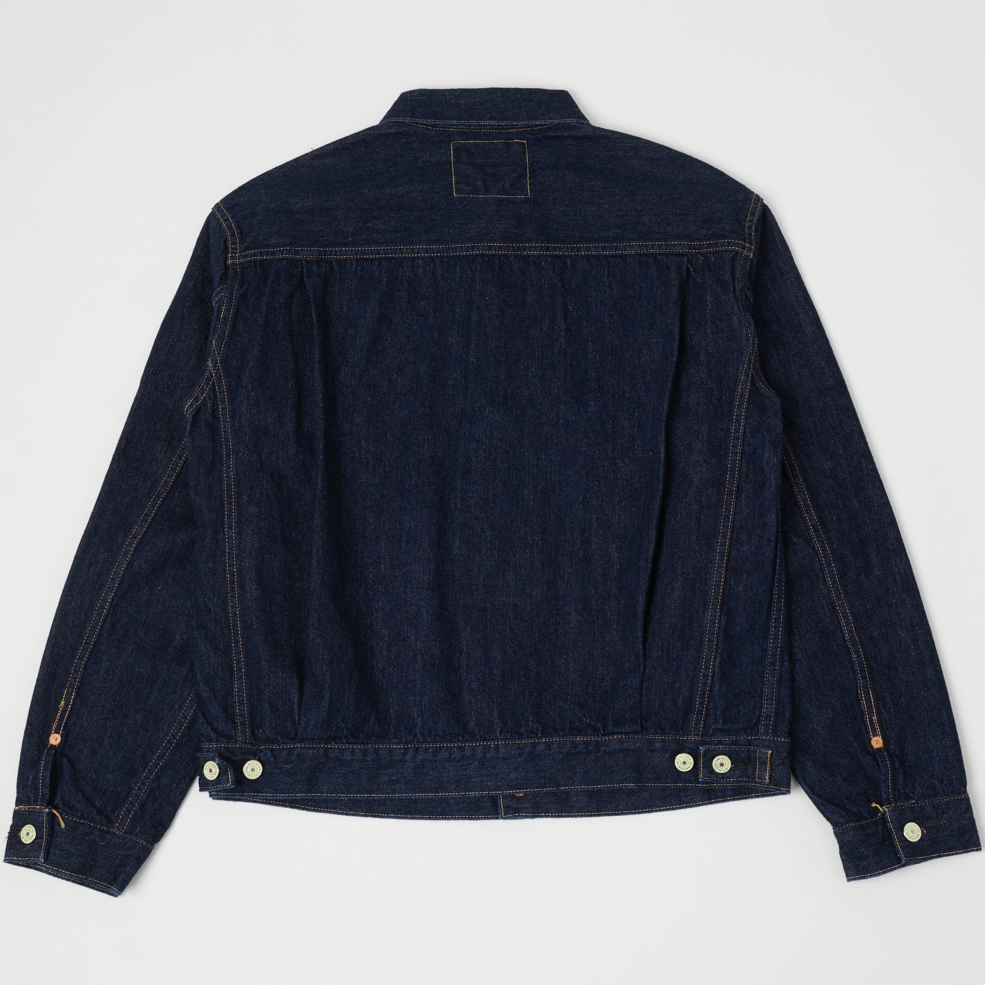 Freewheelers & Co The Vanishing West 507XX Type II Denim Jacket - One Wash Dry Touch Compact Storage Design