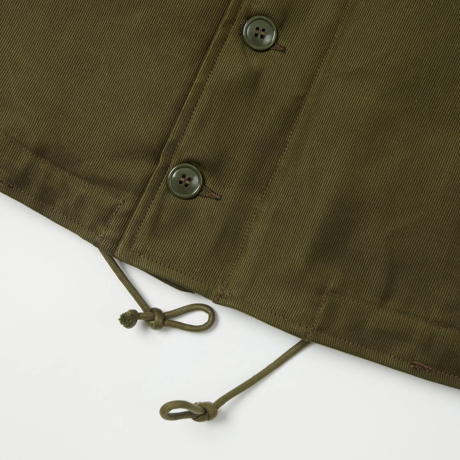 Freewheelers & Co Type N-1 Deck Jacket - Khaki Green Extra Warmth
