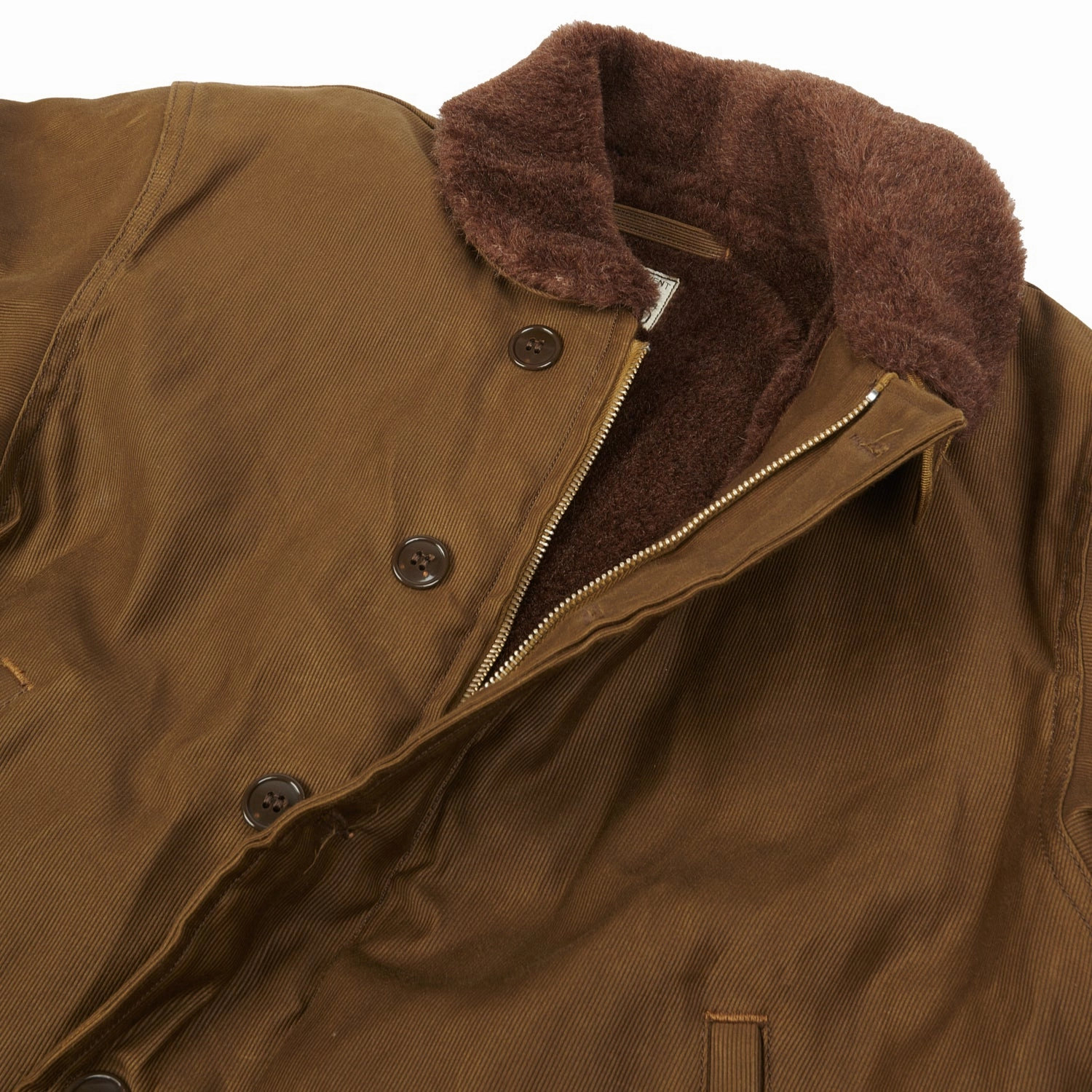 Seasonal Style Layer Up Freewheelers & Co U.S. Navy Type N-1 Deck Jacket - Red Khaki