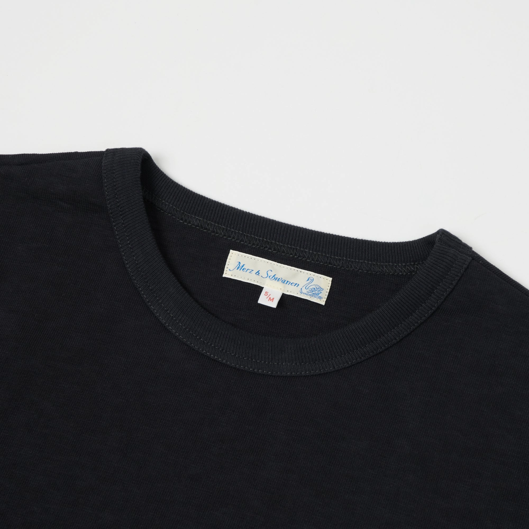 Urban Fashion Look Merz b. Schwanen 2S14 Relaxed Heavyweight T-Shirt - Charcoal