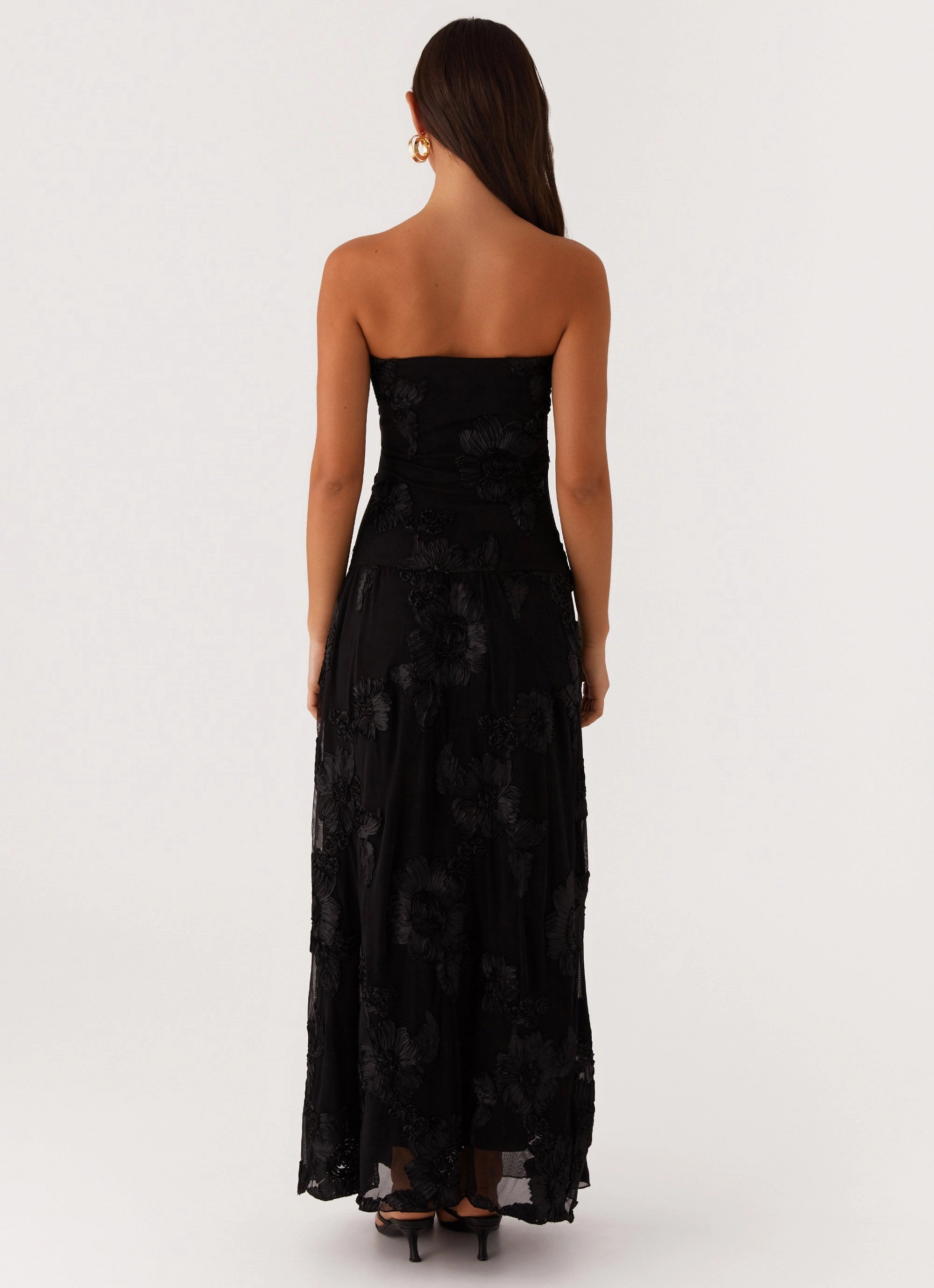 After Light Maxi Dress - Black Youthful Style Elegant Finish
