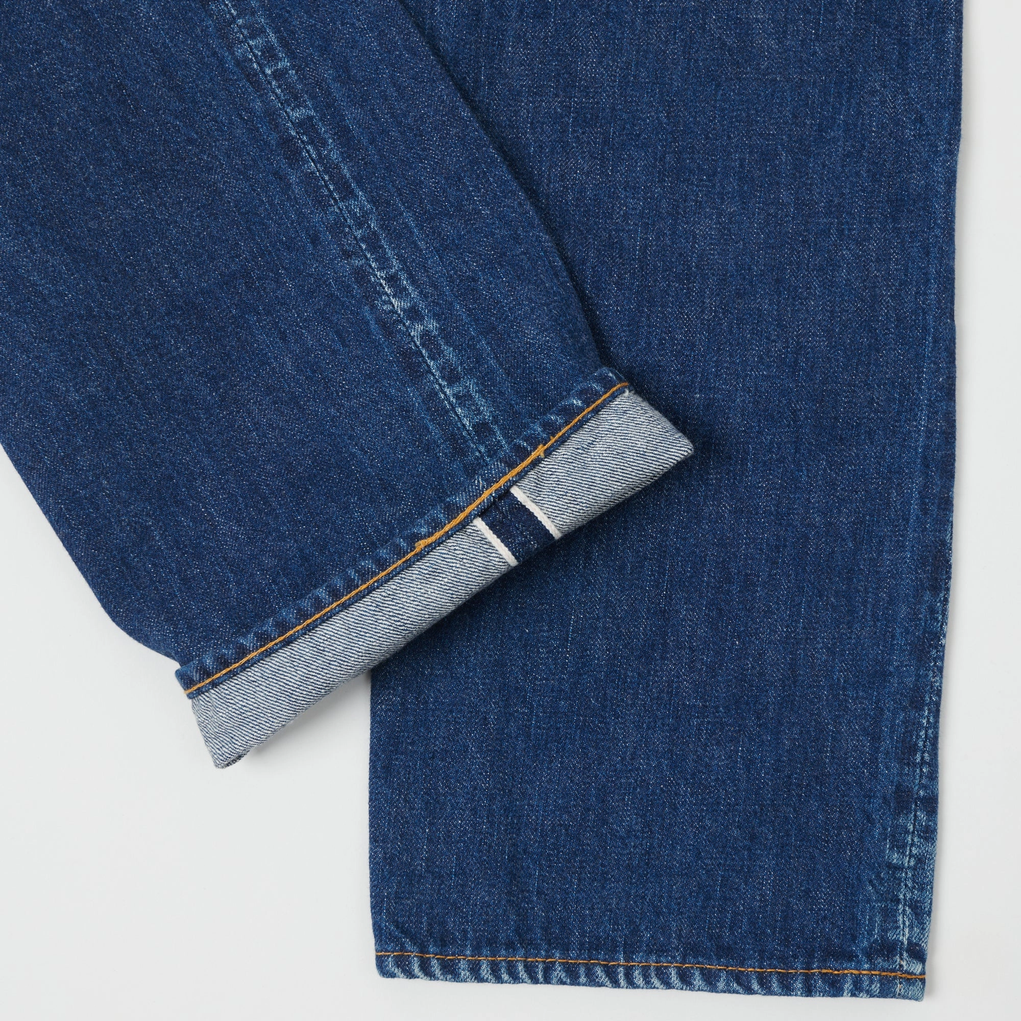 Simple Attire Durable Fabric Full Count 1102 13.75oz Regular Straight Jean - 'That Thing' Wash