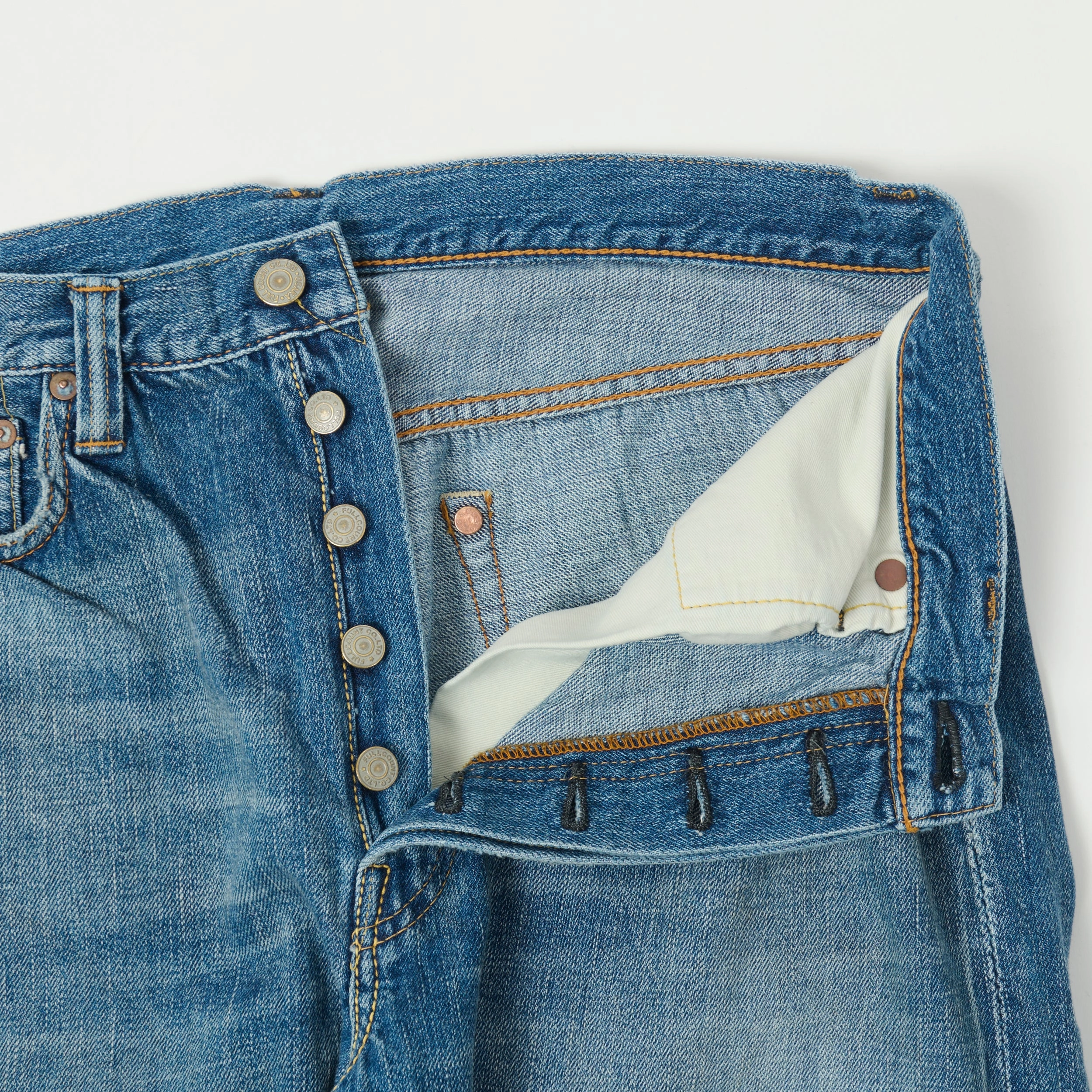 Full Count 1108SS 'Super Smooth' 11.5oz Regular Straight Jean - 'Dartford' Wash Daily Go-To