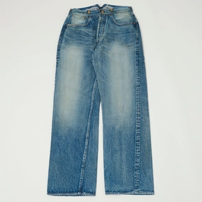 Full Count 1373 'Son of the Soil' 13.7oz Loose Straight Jean - Heavy Wash Outdoor Adventure Stylish Family Style